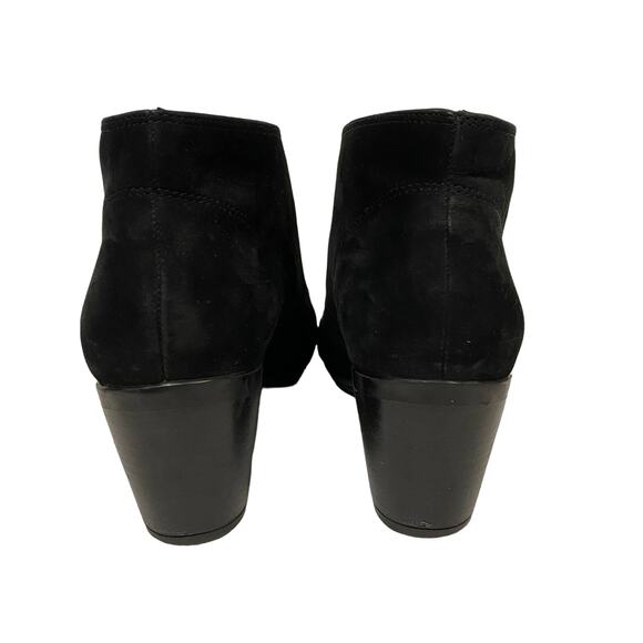 Abeo Bio System Potrero Black Suede Lace Up Bootie Size 7.5 - Picture 9 of 9